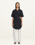 Viktoria & Woods Peaches Shirt Dress in Black