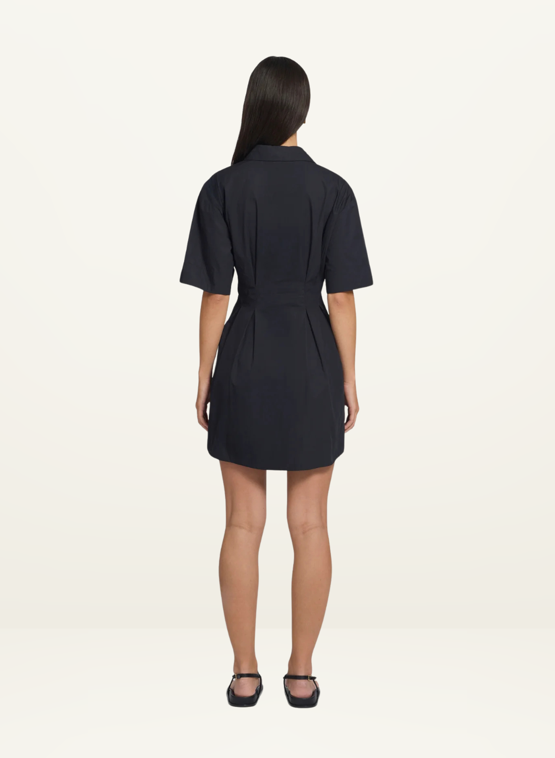 Viktoria &amp; Woods Peaches Shirt Dress in Black