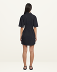 Viktoria & Woods Peaches Shirt Dress in Black