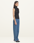 Viktoria & Woods Sunset Top in Black