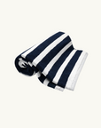 Viktoria & Woods V&W Beach Towel in NAVY IVORY