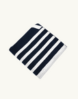 Viktoria & Woods V&W Beach Towel in NAVY IVORY