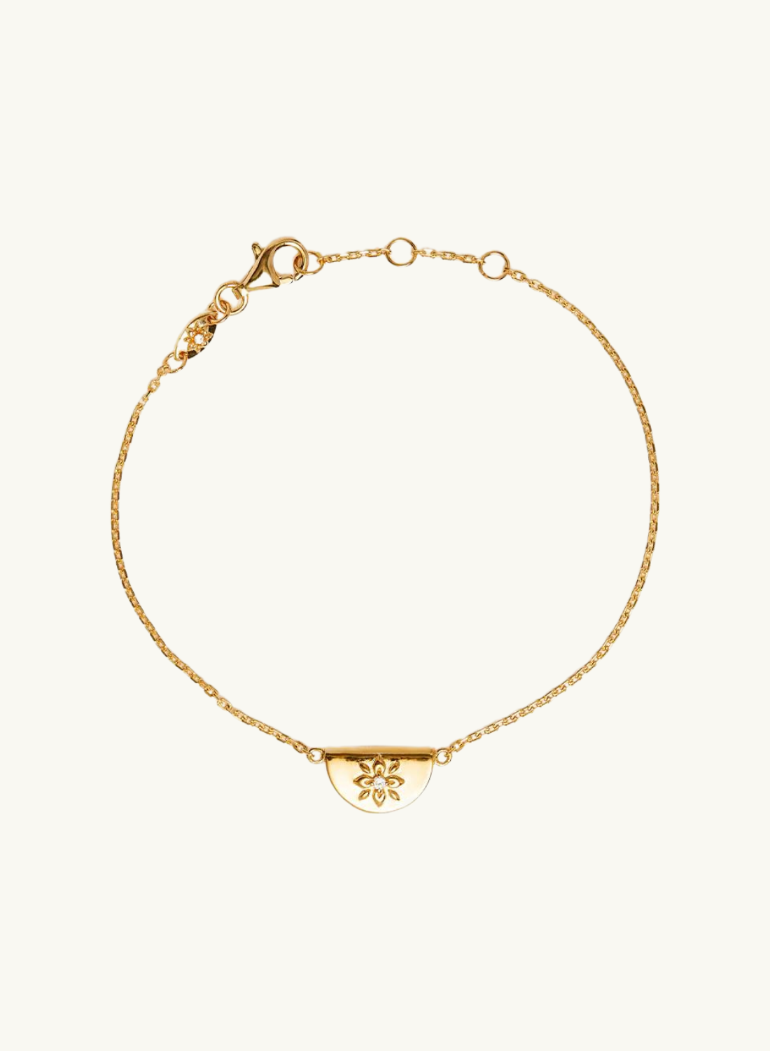 Lotus Bracelet GOLD by Charlotte-By Charlotte-Frolic Girls