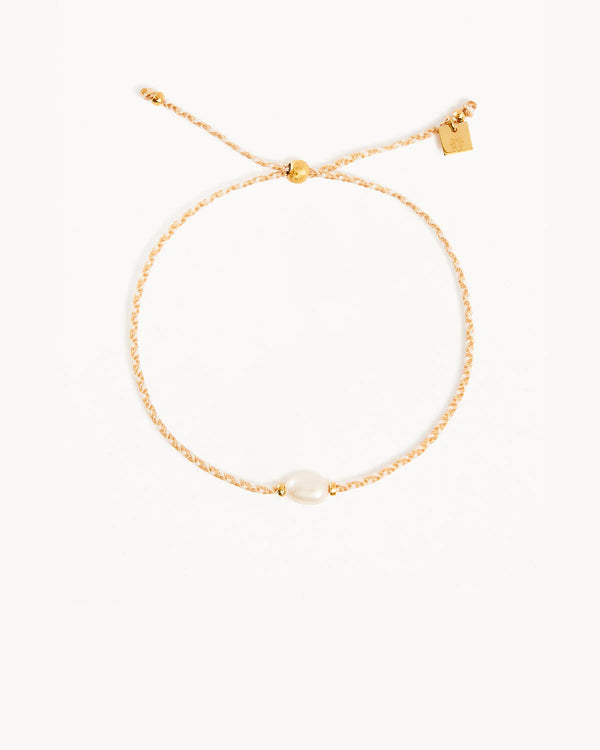 Eternal Peace Cord Bracelet GOLD By Charlotte-By Charlotte-Frolic Girls