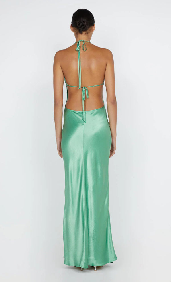 Zariah Halter Dress GREEN APPLE Bec & Bridge PRE ORDER (MID to LATE MAY DELIVERY)