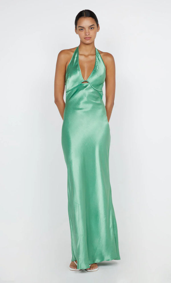 Zariah Halter Dress GREEN APPLE Bec & Bridge PRE ORDER (MID to LATE MAY DELIVERY)