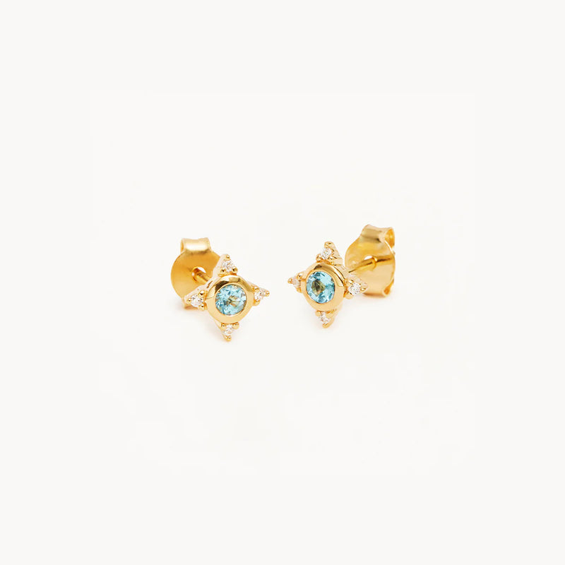 Chasing Dreams Stud Earrings GOLD By Charlotte-By Charlotte-Frolic Girls