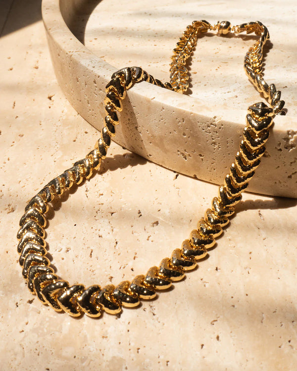 Fiorucci Chain Necklace GOLD Luv AJ-Luv Aj-Frolic Girls