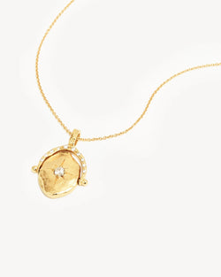 North Star Spinner Necklace GOLD By Charlotte-By Charlotte-Frolic Girls