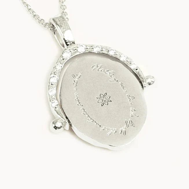 North Star Spinner Necklace SILVER By Charlotte-By Charlotte-Frolic Girls