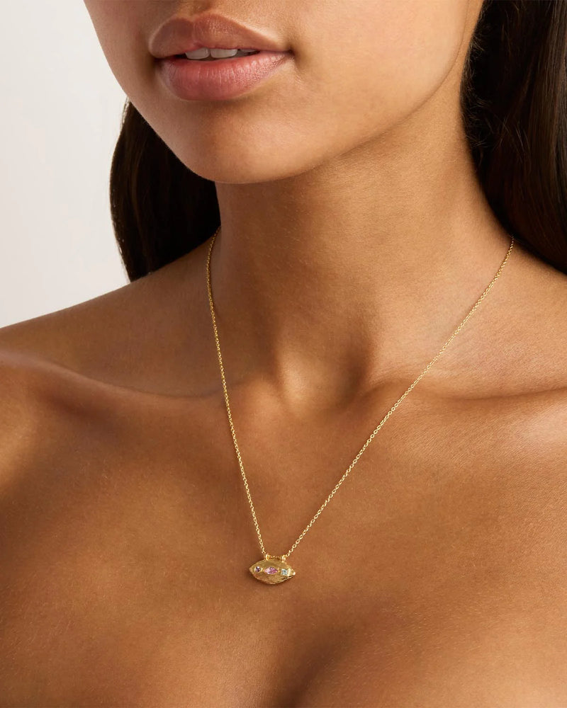 Connect To The Universe Necklace GOLD By Charlotte-By Charlotte-Frolic Girls