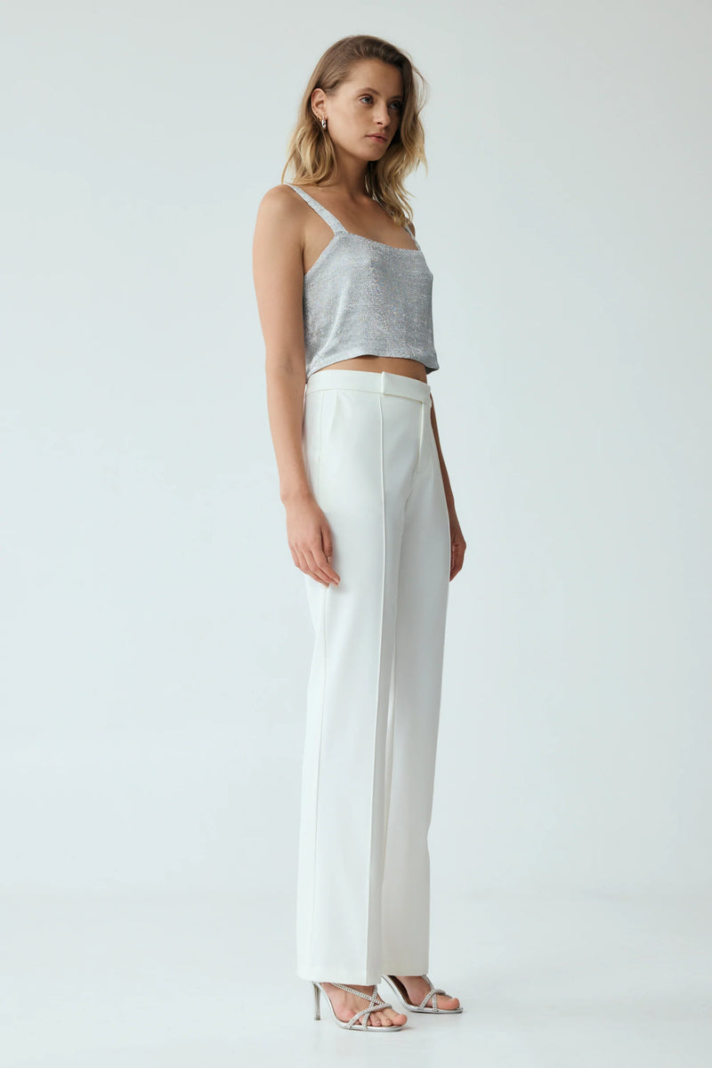 Reset Tailored Pant WHITE Third From-Third Form-Frolic Girls