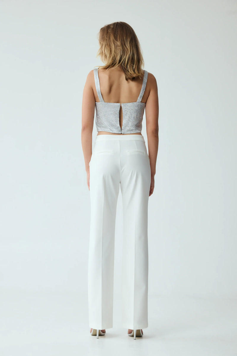 Reset Tailored Pant WHITE Third From-Third Form-Frolic Girls