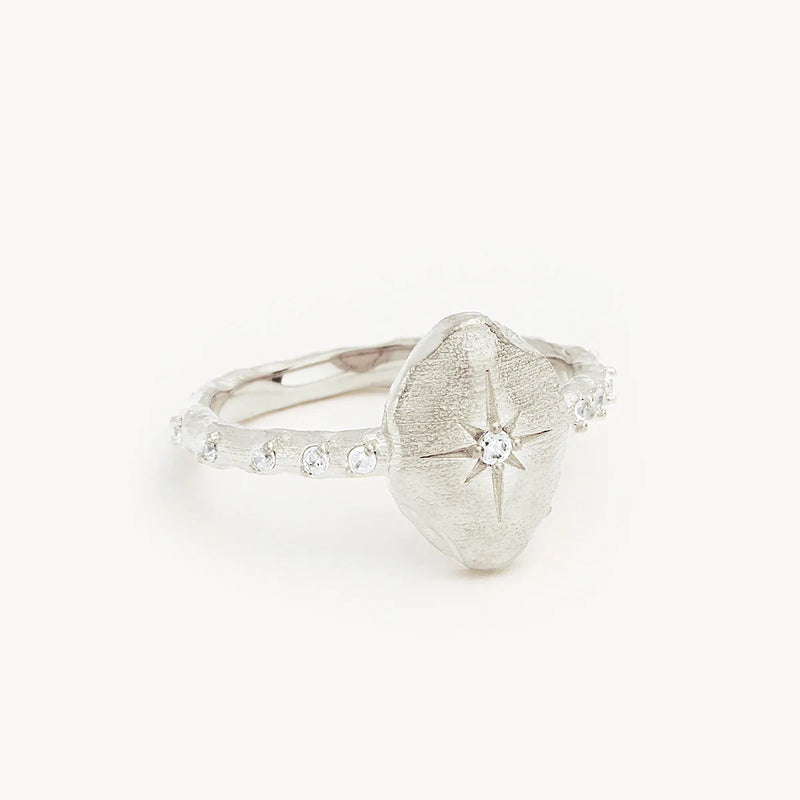 North Star Ring SILVER By Charlotte-By Charlotte-Frolic Girls